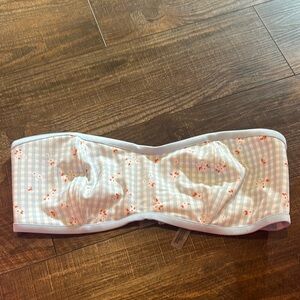 Monte spring Picnic Bikini top PINK by Frankie’s Bikinis